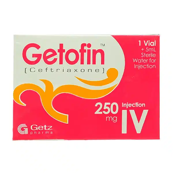 Getofin Injection Iv 250 Mg 1 Vial